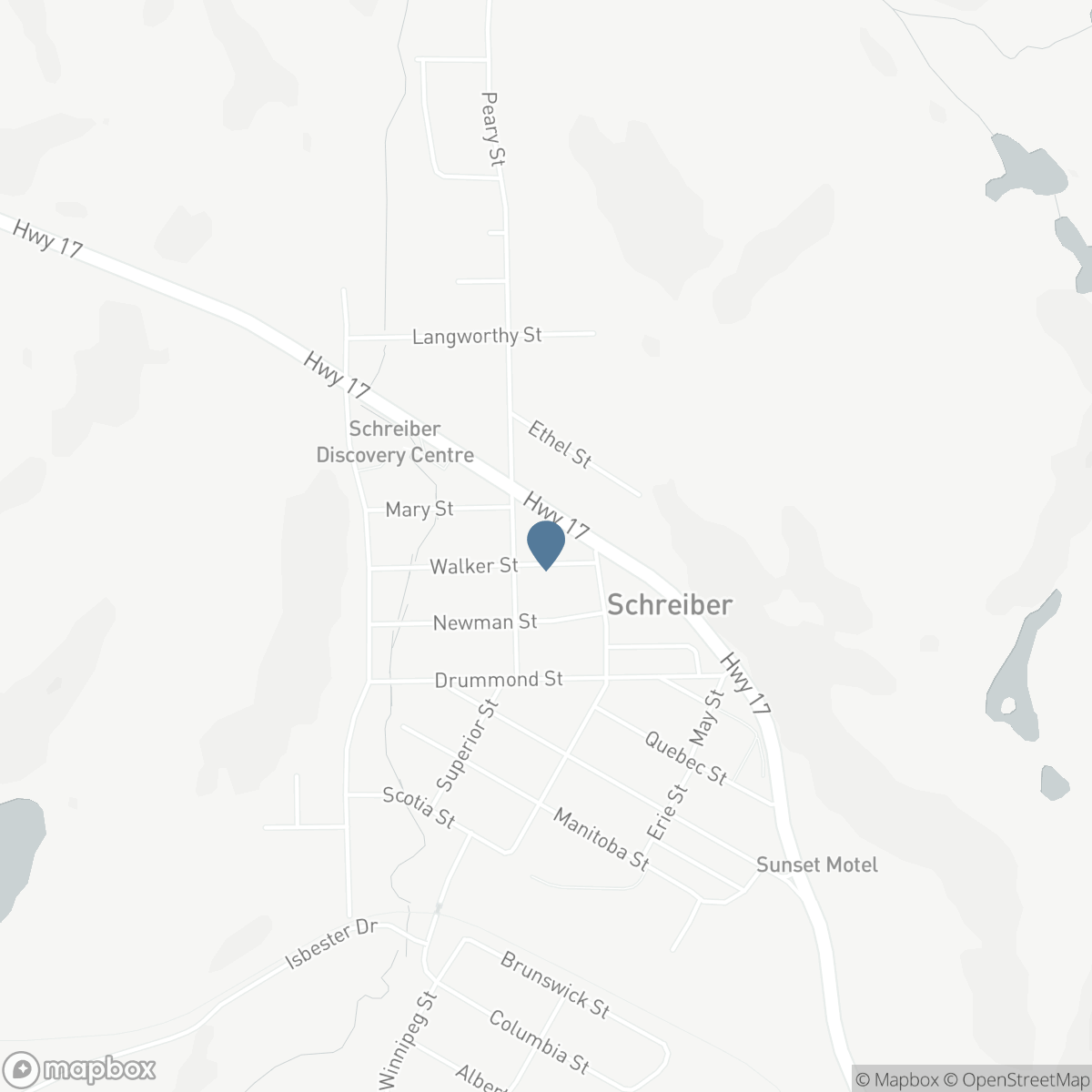 209 WALKER STREET, Schreiber, Ontario P0T 2S0